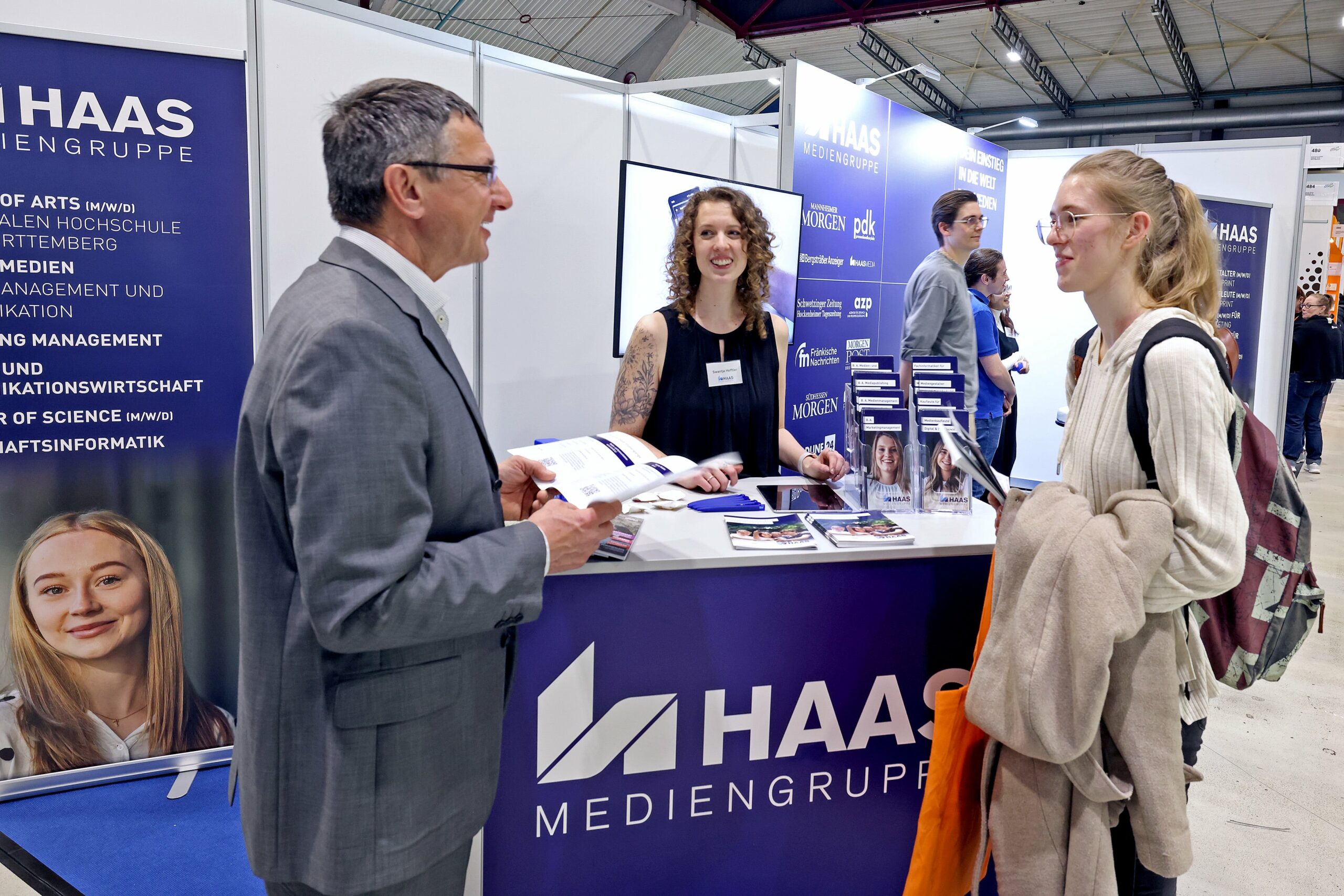 HAAS Mediengruppe | Die HAAS Mediengruppe auf der Jobs for Future 2024